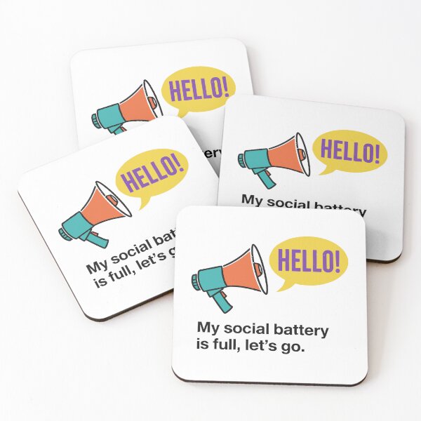 Item preview, Social Battery Full designed and sold by Amir Faysal.