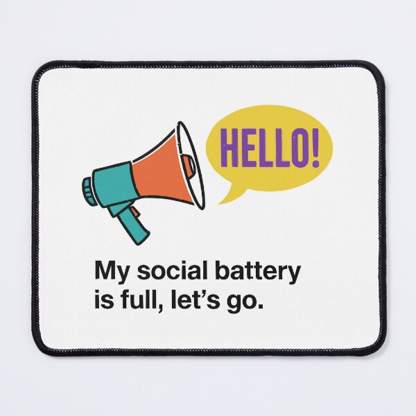 Item preview, Social Battery Full designed and sold by Amir Faysal.
