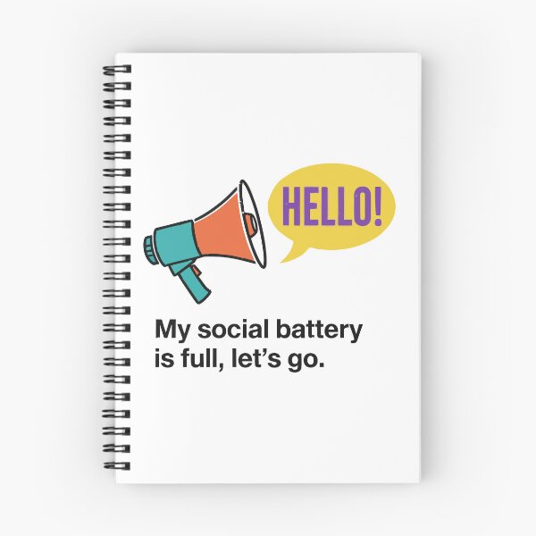 Item preview, Social Battery Full designed and sold by Amir Faysal.