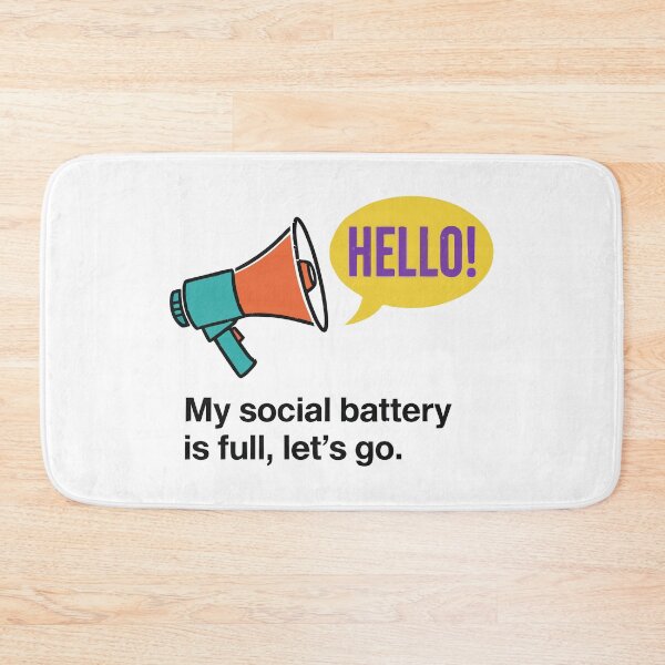 Item preview, Social Battery Full designed and sold by Amir Faysal.
