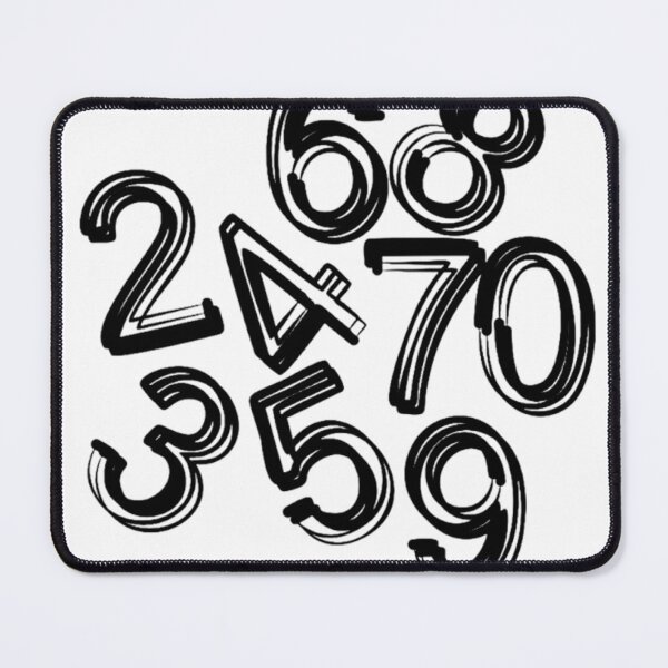 Item preview, NUMMBERS designed and sold by DEZINOMANIA.