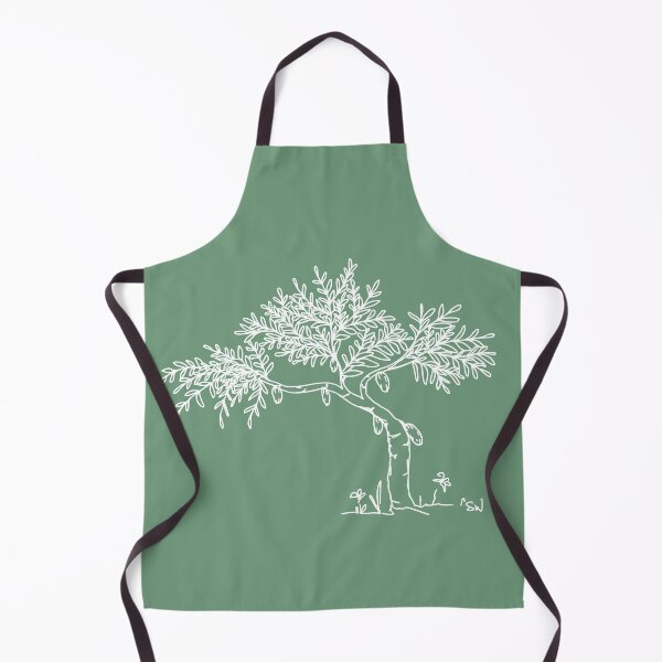 Item preview, Cacao Tree, Line Drawing Symmetric Minimalist Aesthetic Natural Design Mint Green designed and sold by SWSandraWechner.