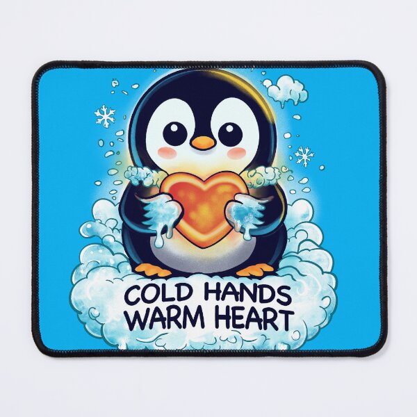 Item preview, Cold Hands Penguin designed and sold by LithiumL.