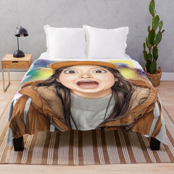 Item preview, Shocked Girl Expression – Funny Reaction Face Illustration, Colorful Aesthetic Meme Art, Cute Surprise Emotion Design designed and sold by ChenEngEng.
