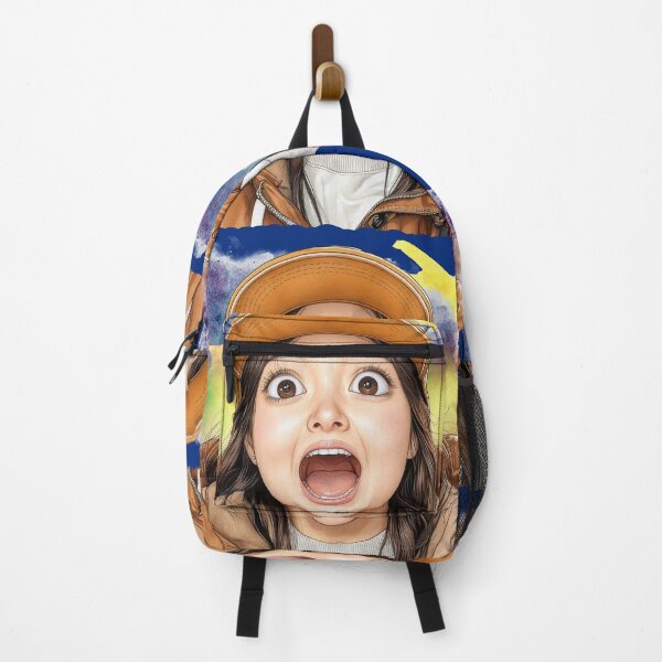 Item preview, Shocked Girl Expression – Funny Reaction Face Illustration, Colorful Aesthetic Meme Art, Cute Surprise Emotion Design designed and sold by ChenEngEng.