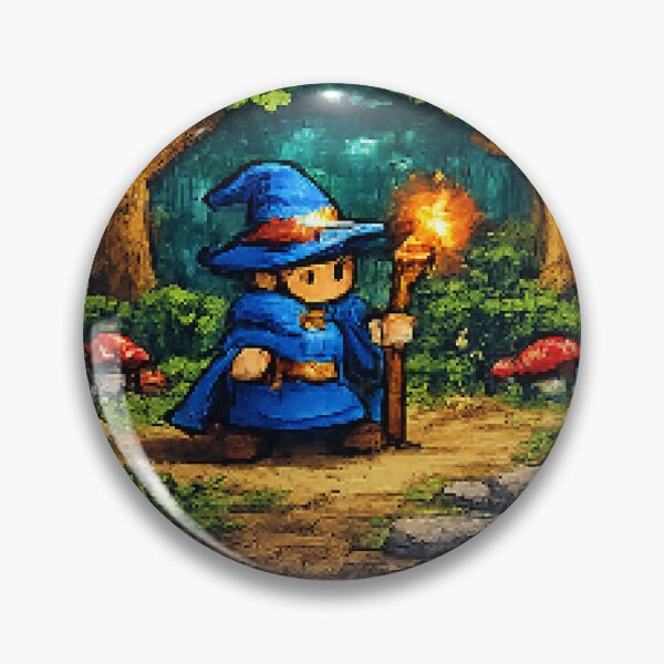 Item preview, Pixel Drawn Wizard designed and sold by OutdoorGamer.