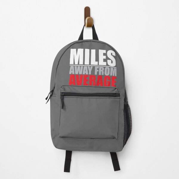 Item preview, Miles Away From Average Motivational T-Shirt Gift for Trucker Entrepreneur Hustler designed and sold by MilesMentality.