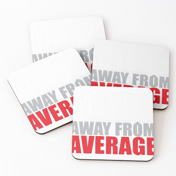 Item preview, Miles Away From Average Motivational T-Shirt Gift for Trucker Entrepreneur Hustler designed and sold by MilesMentality.