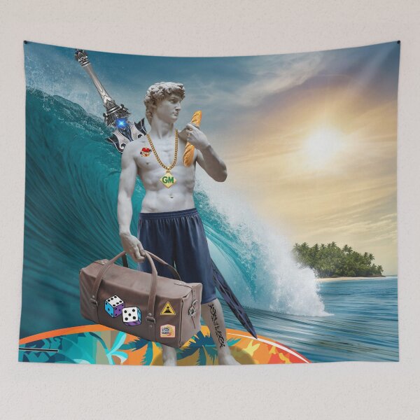 Item preview, Renaissance Surf GM: The Last Dungeon Baker designed and sold by Vivid-Insanity.