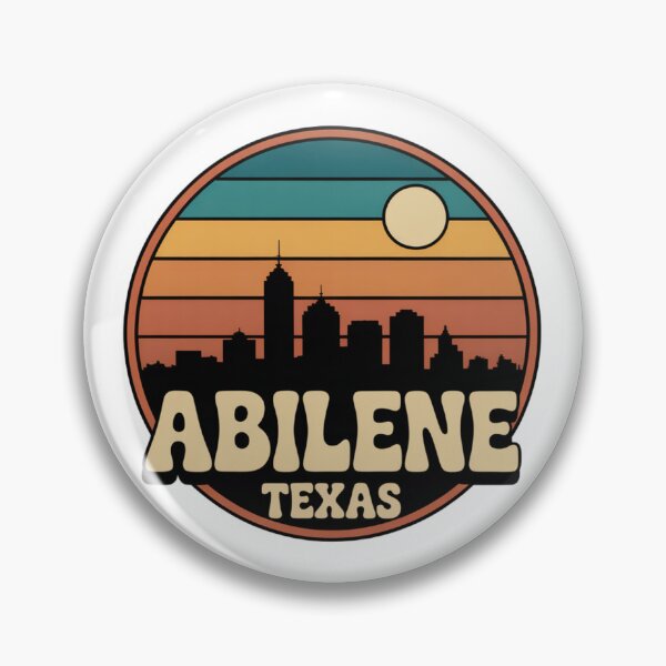 Item preview, Abilene Texas: Skyline Illustration designed and sold by CircinusStore.