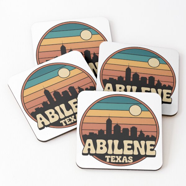 Item preview, Abilene Texas: Skyline Illustration designed and sold by CircinusStore.