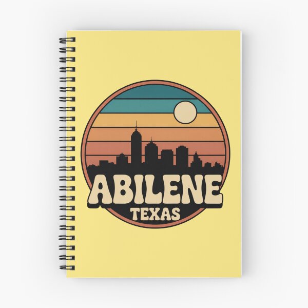Item preview, Abilene, Texas: Ilustración del horizonte urbano designed and sold by CircinusStore.