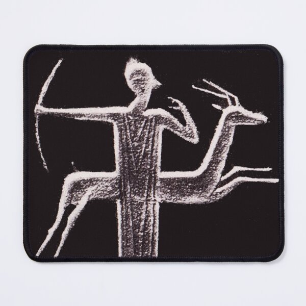 Item preview, Hunting Caveman with Bow and Arrow | Ancient Humans Archer Hunter designed and sold by Based History.