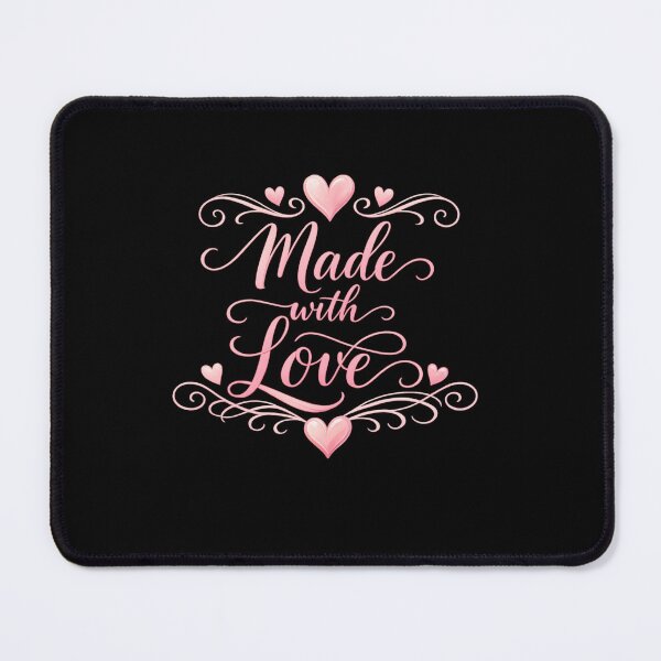 Item preview, Made with Love - Elegant Handwritten Script with Heart Flourishes designed and sold by MKreative Studio.