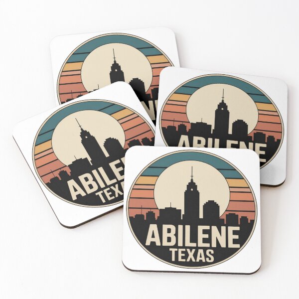 Item preview, Abilene Texas: Retro Sunset Skyline designed and sold by CircinusStore.