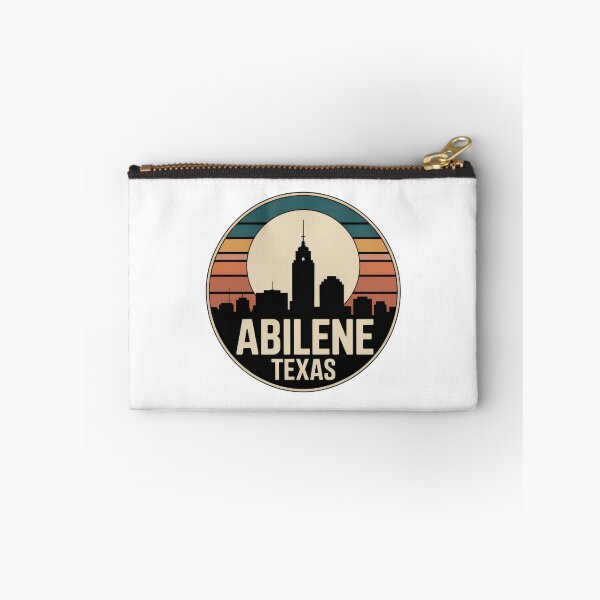 Item preview, Abilene Texas: Retro Sunset Skyline designed and sold by CircinusStore.