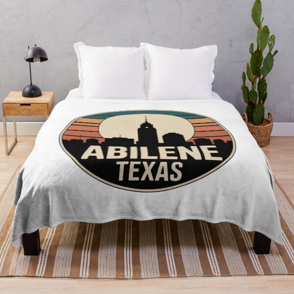 Item preview, Abilene Texas: Retro Sunset Skyline designed and sold by CircinusStore.