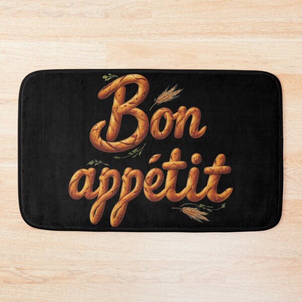 Item preview, French expression "Bon appétit" written in the shape of French baguettes! V2 designed and sold by Alan-David.