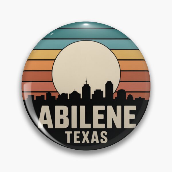 Item preview, Abilene Texas: Skyline Illustration designed and sold by CircinusStore.