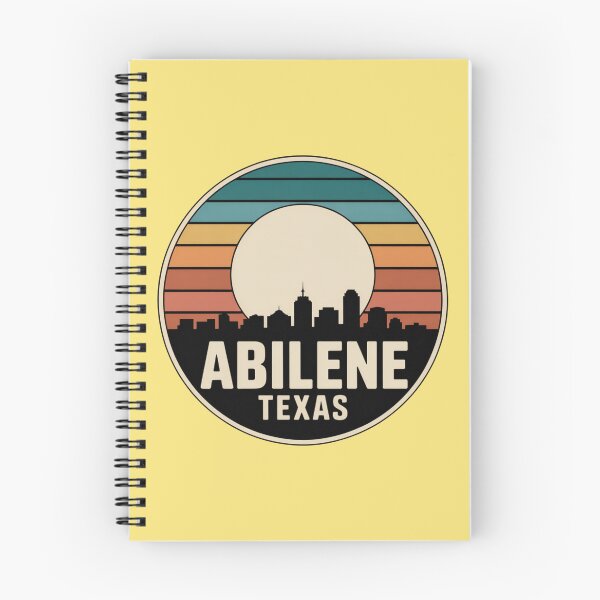 Item preview, Abilene, Texas: Ilustración del horizonte urbano designed and sold by CircinusStore.