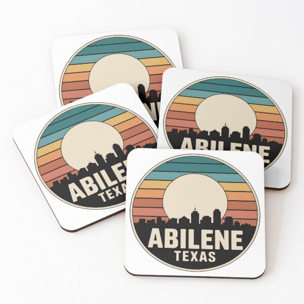 Item preview, Abilene Texas: Skyline Illustration designed and sold by CircinusStore.