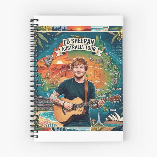 Item preview, Ed Sheeran- Australia tour designed and sold by TheWondrousShop.
