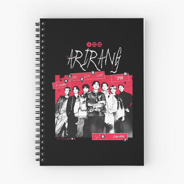 Item preview, Bts Arirang Retro Grunge Member Collage designed and sold by Meklozed.