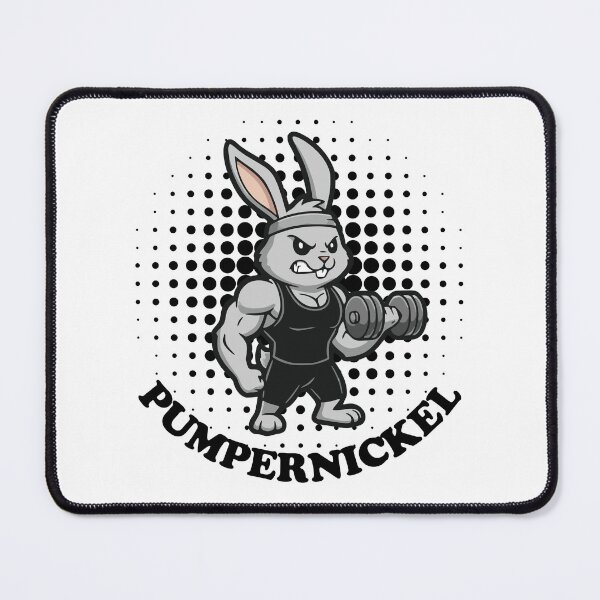 Item preview, Pumpernickel Fitness Rabbit Biceps Strength Training designed and sold by nompidesign.