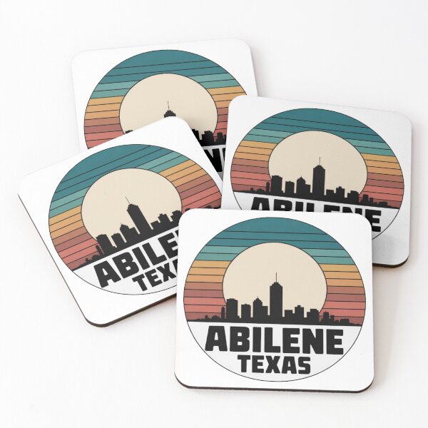 Item preview, Abilene Texas: Sunset Skyline Art designed and sold by CircinusStore.