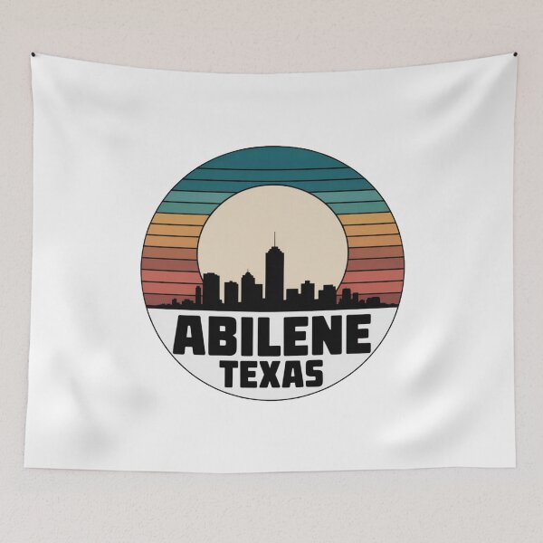 Item preview, Abilene Texas: Sunset Skyline Art designed and sold by CircinusStore.