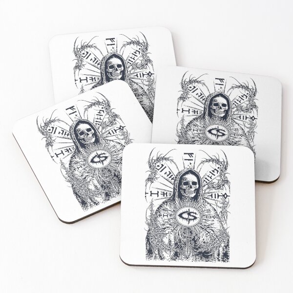 Item preview, Occult Grim Reaper Death Metal Aesthetic Dark Art designed and sold by CRYPTIKOS STUDIOS.