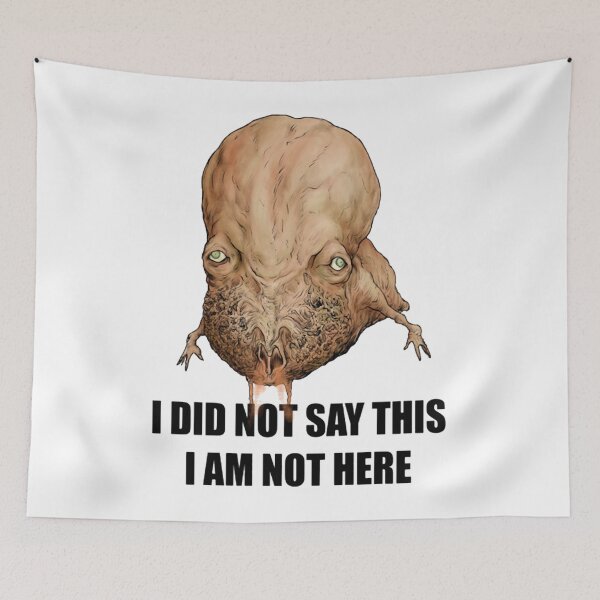 Item preview, i Did Not Say This I Am Not Here Dune 3rd Stage Guild Navigator  designed and sold by henrouss.