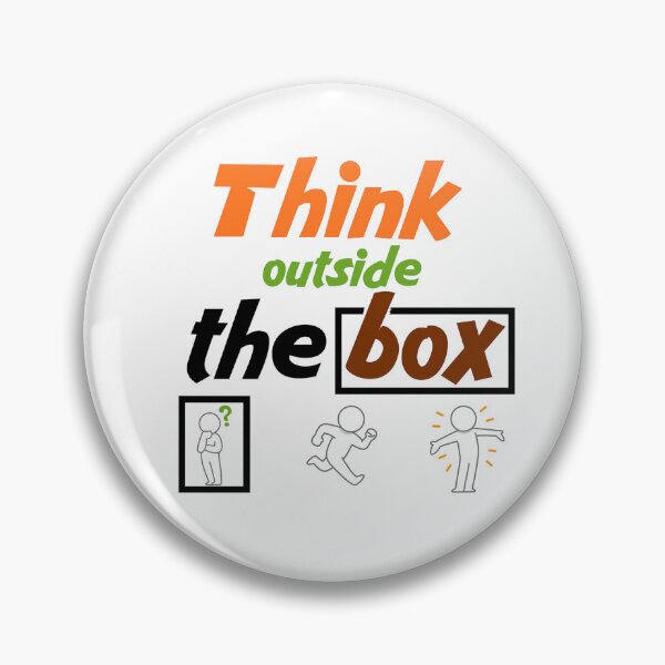 Item preview, Think Outside The Box Art designed and sold by Logic to Canvas.