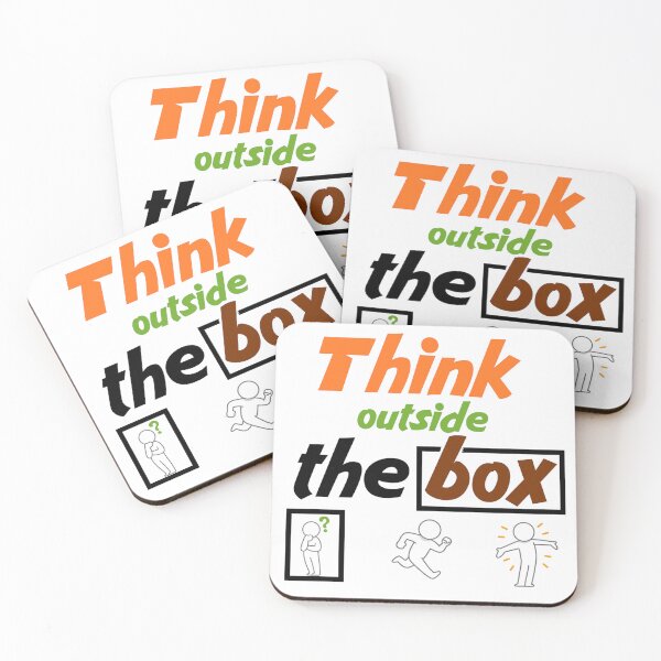 Item preview, Think Outside The Box Art designed and sold by Logic to Canvas.