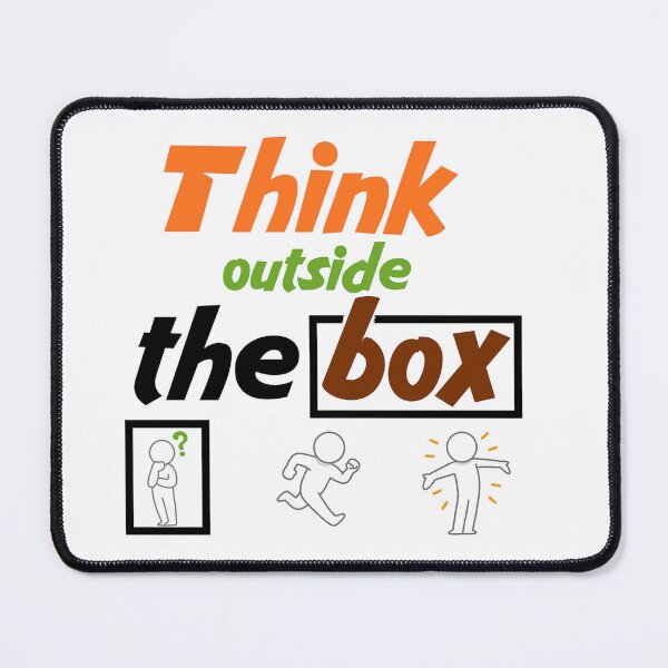Item preview, Think Outside The Box Art designed and sold by Logic to Canvas.