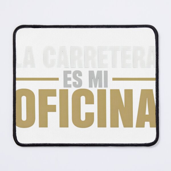 Item preview, La Carretera Es Mi Oficina Spanish Trucker T-Shirt Gift for Latino Truck Driver Camionero designed and sold by MilesMentality.
