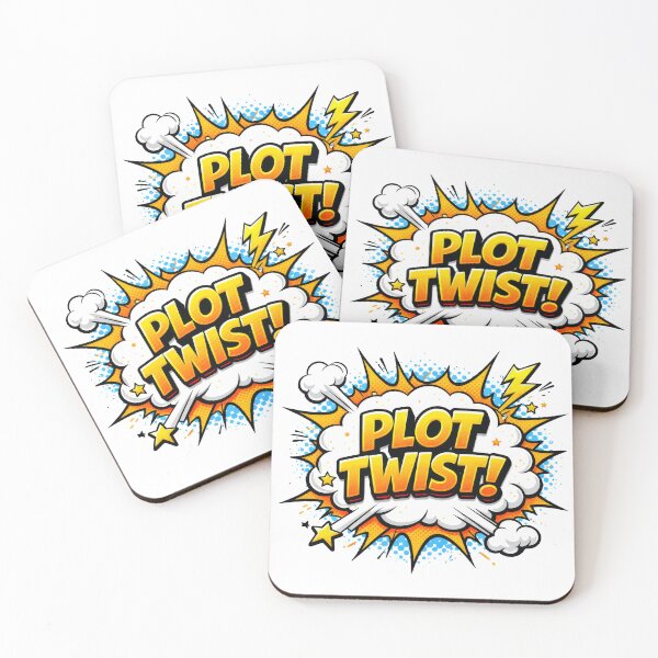 Item preview, Plot Twist Comic Pop Art Explosion Design designed and sold by The Baffled Pigeon.
