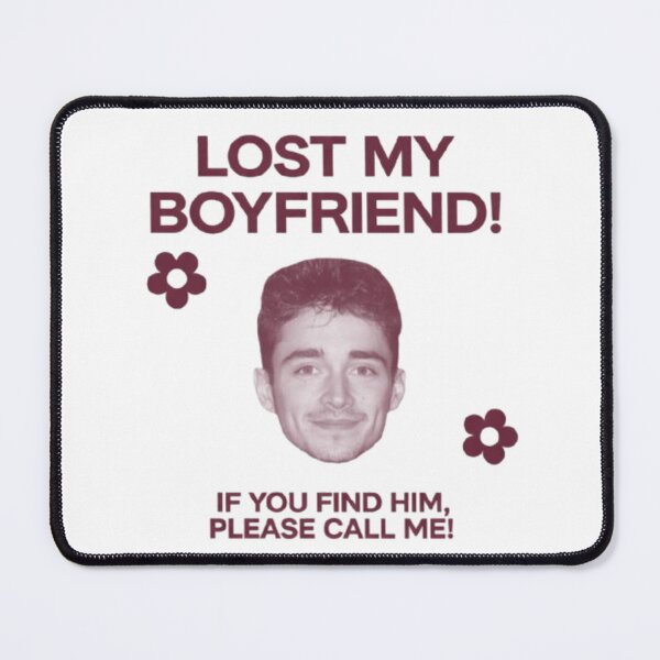 Item preview, i lost my boyfriend charles leclerc  designed and sold by musclegirly.