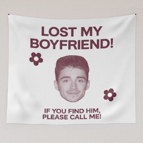 Item preview, i lost my boyfriend charles leclerc  designed and sold by musclegirly.