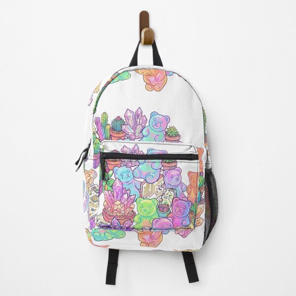 Item preview, Joyful Maximalist Vector Art - Gummy Bears, Crystals, and Tech designed and sold by Ich-Studio.