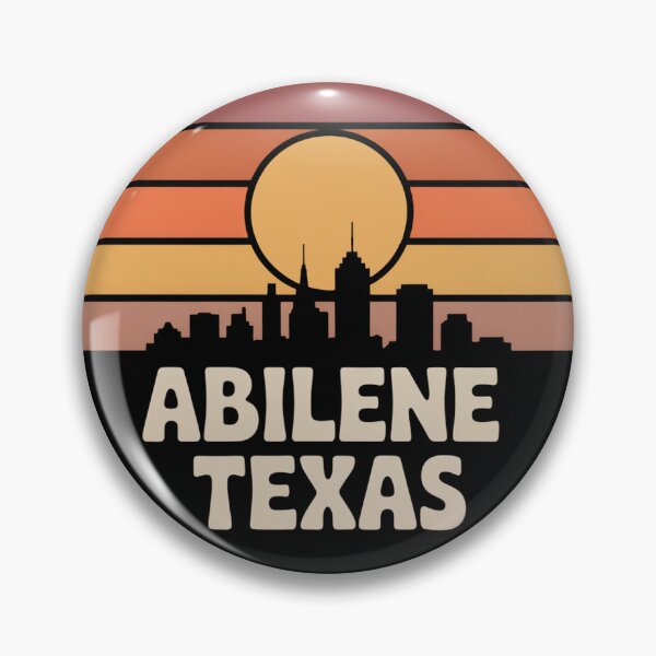 Item preview, Abilene Texas: Vintage Sunset Skyline designed and sold by CircinusStore.