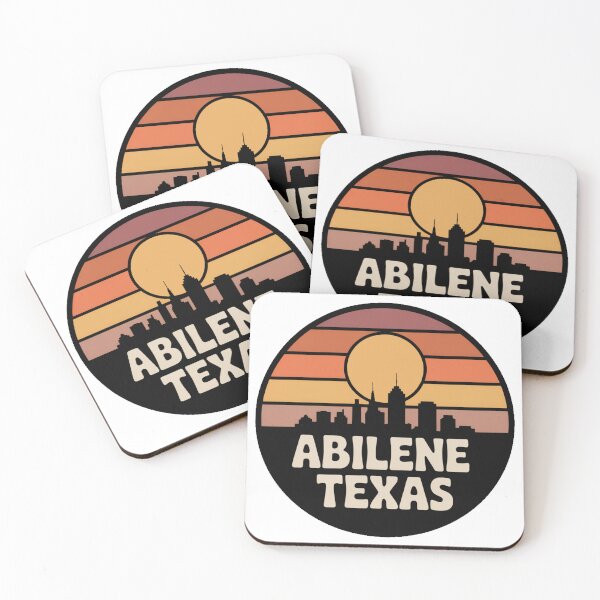 Item preview, Abilene Texas: Vintage Sunset Skyline designed and sold by CircinusStore.
