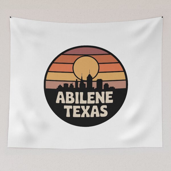 Item preview, Abilene Texas: Vintage Sunset Skyline designed and sold by CircinusStore.