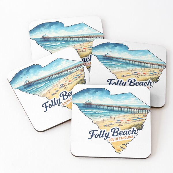 Item preview, Folly Beach - South Carolina designed and sold by HaydenMillepied.
