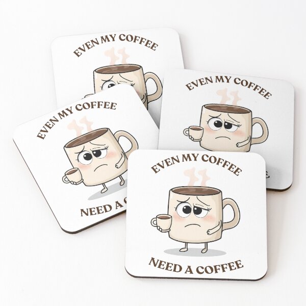 Item preview, Even My Coffee Needs Coffee Funny designed and sold by SeNsArtGallery.