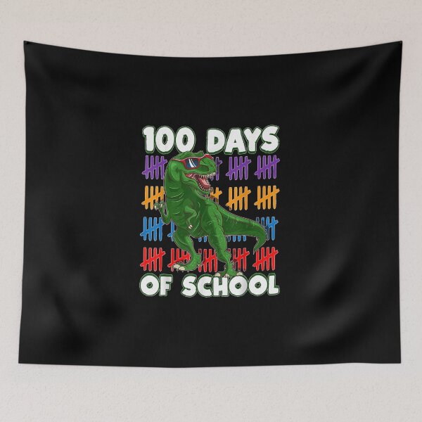 Item preview, 100 days of school 100th day dino designed and sold by thanhdat261291.
