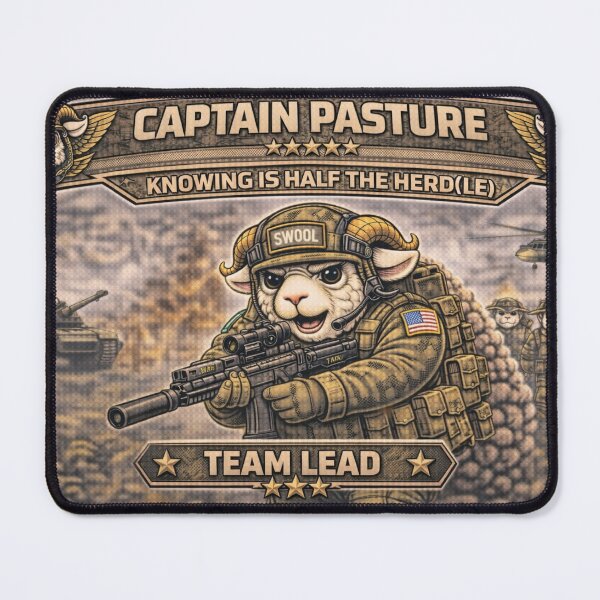 Item preview, Captain Pasture – Sheep-I Joe Team Lead Parody designed and sold by Thpoar.
