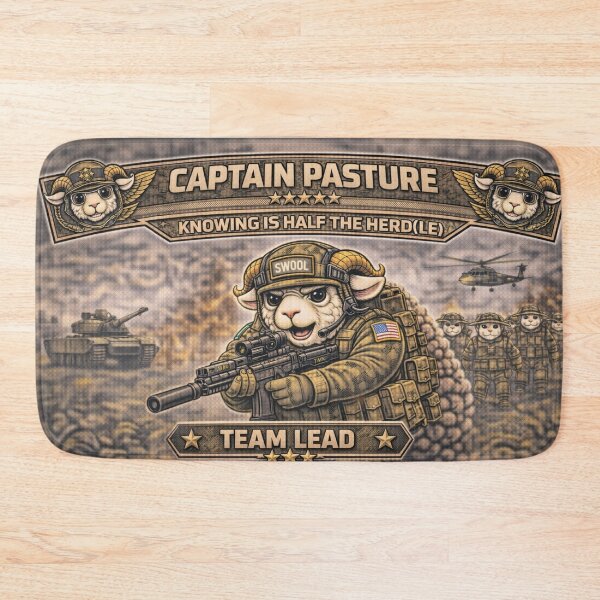 Item preview, Captain Pasture – Sheep-I Joe Team Lead Parody designed and sold by Thpoar.
