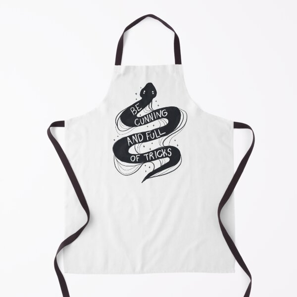 Item preview, Be Cunning and Full of Tricks Snake (Black) designed and sold by Nothing But Tea.