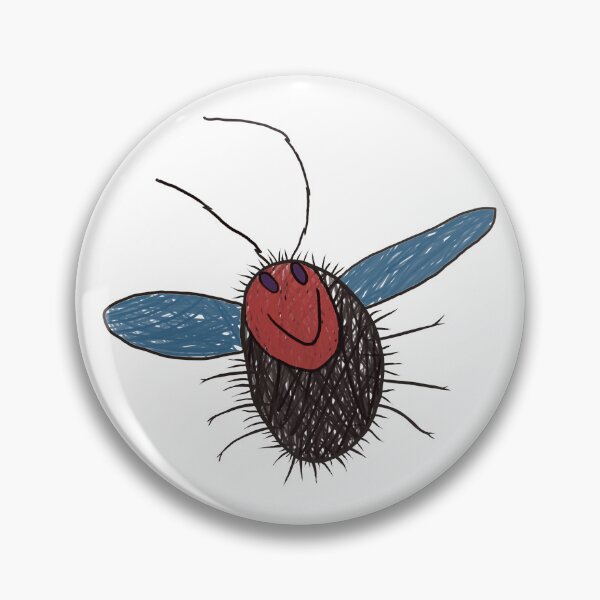 Item preview, Happy Little Fly with a felt-tip pen designed and sold by VitSArt.